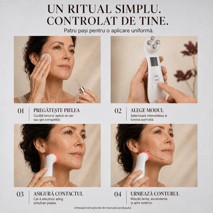 Pulse® Dispozitiv Facial 5-în-1
