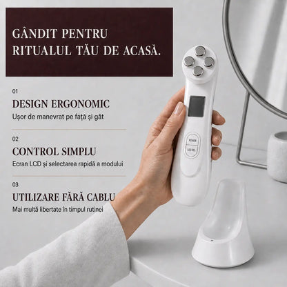 Pulse® Dispozitiv Facial 5-în-1