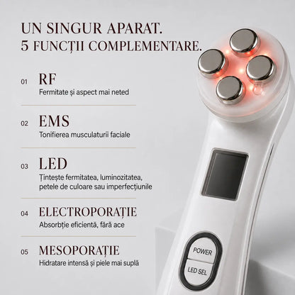 Pulse® Dispozitiv Facial 5-în-1