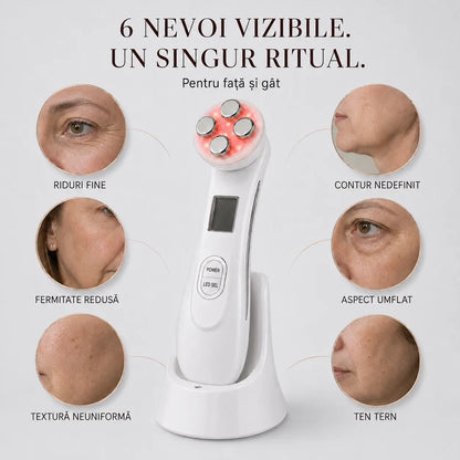 Pulse® Dispozitiv Facial 5-în-1