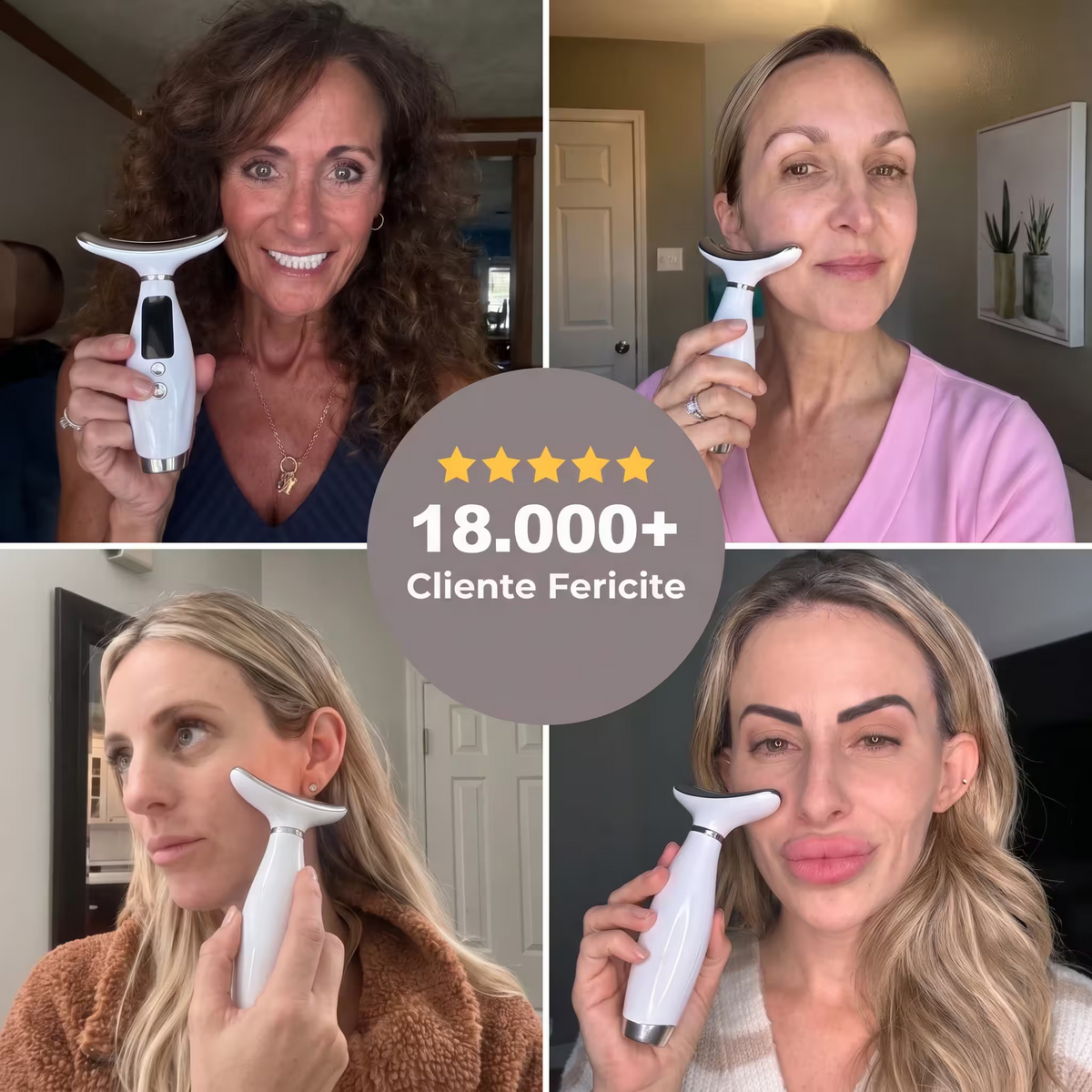 Pulse® Dispozitiv Facial 7-în-1