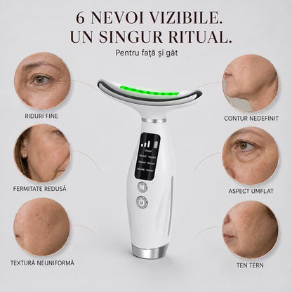 Pulse® Dispozitiv Facial 7-în-1