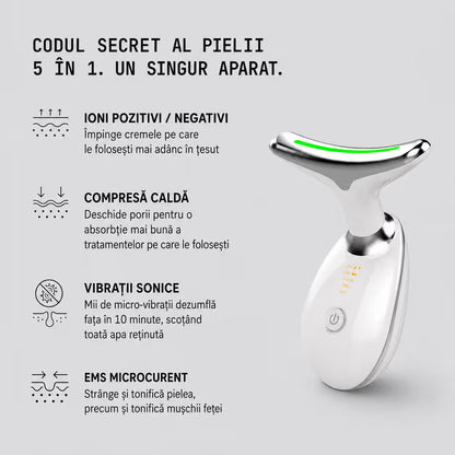 Pulse® Aparat Facial 5-în-1