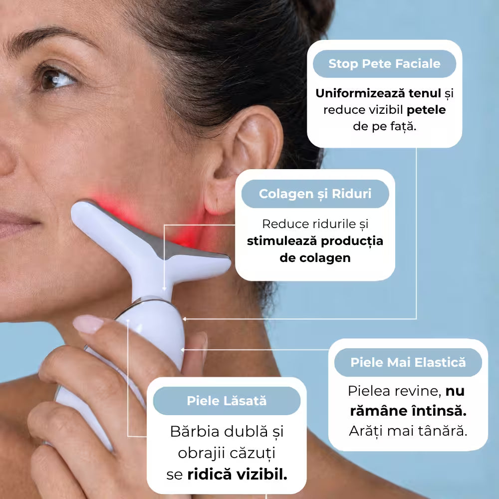 Pulse® Aparat Facial 5-în-1